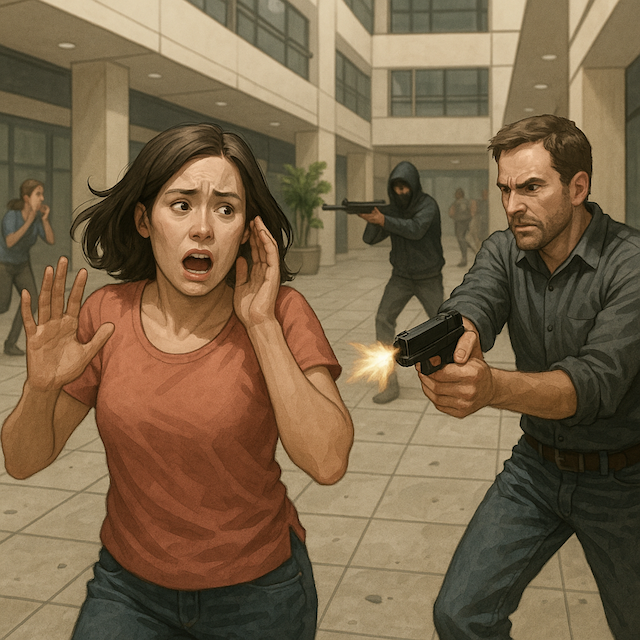 Risk Of Guns In Public Spaces